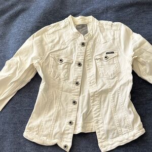 G-Star Cream Denim Jacket
